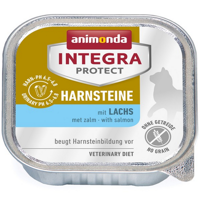 Bild von Katzennassfutter 'Integra Protect' Harnsteine mit Lachs 100 g