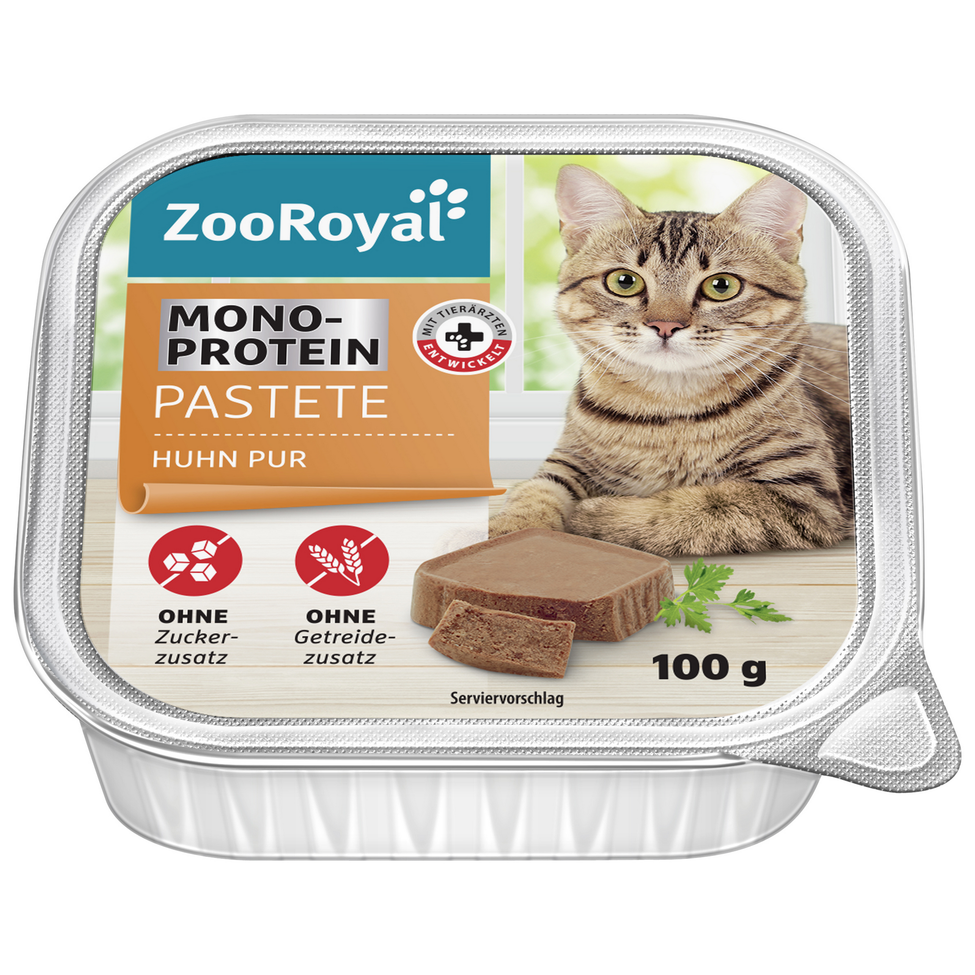 Katzennassfutter 'Monoprotein Huhn' 100 g