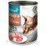 Katzennassfutter 'Rind + Huhn  &  Entenherzen' 400 g