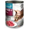 Katzennassfutter 'Rind PLUS pur Katze' 400 g