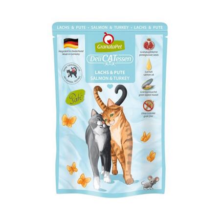 2. Bild von Katzennassfutter 'DeliCatessen' Lachs & Pute 85 g