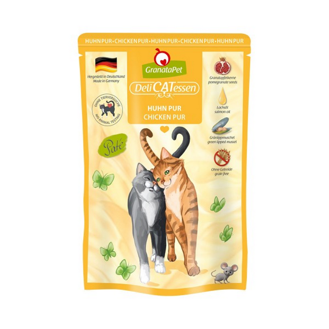 Bild von Katzennassfutter 'DeliCatessen' Huhn pur 85 g