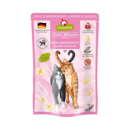 2. Bild von Katzennassfutter 'DeliCatessen' Lachs & Meeresfrüchte 85 g