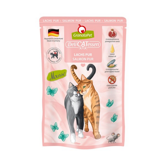 Bild von Katzennassfutter 'DeliCatessen' Lachs pur 80 g