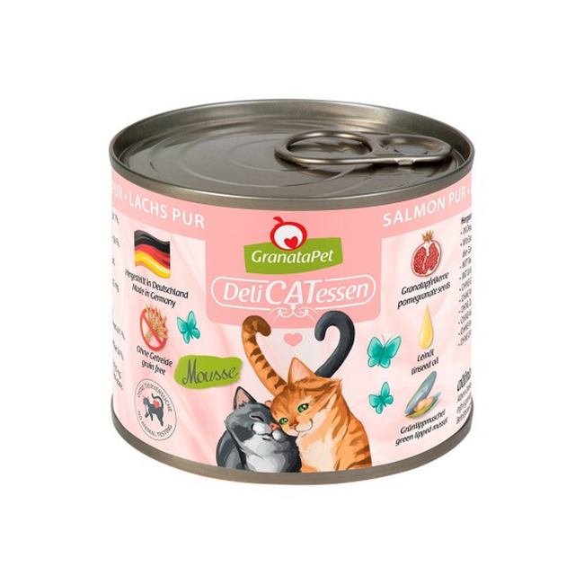 Bild von Katzennassfutter 'DeliCatessen' Lachs pur 185 g