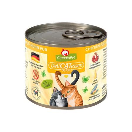 2. Bild von Katzennassfutter 'DeliCatessen' Huhn pur 200 g
