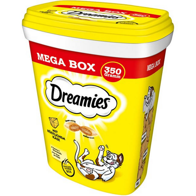 Bild von Dreamies Katzensnack mit Käse Megabox 350 g