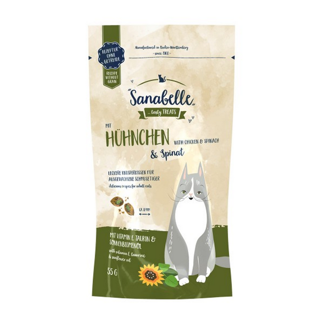 Bild von Knusperkissen Huhn & Spinat 55 g