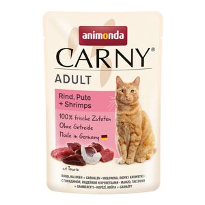 Katzenfutter 'Carny Cat' Adult Rind, Pute & Shrms 85 g