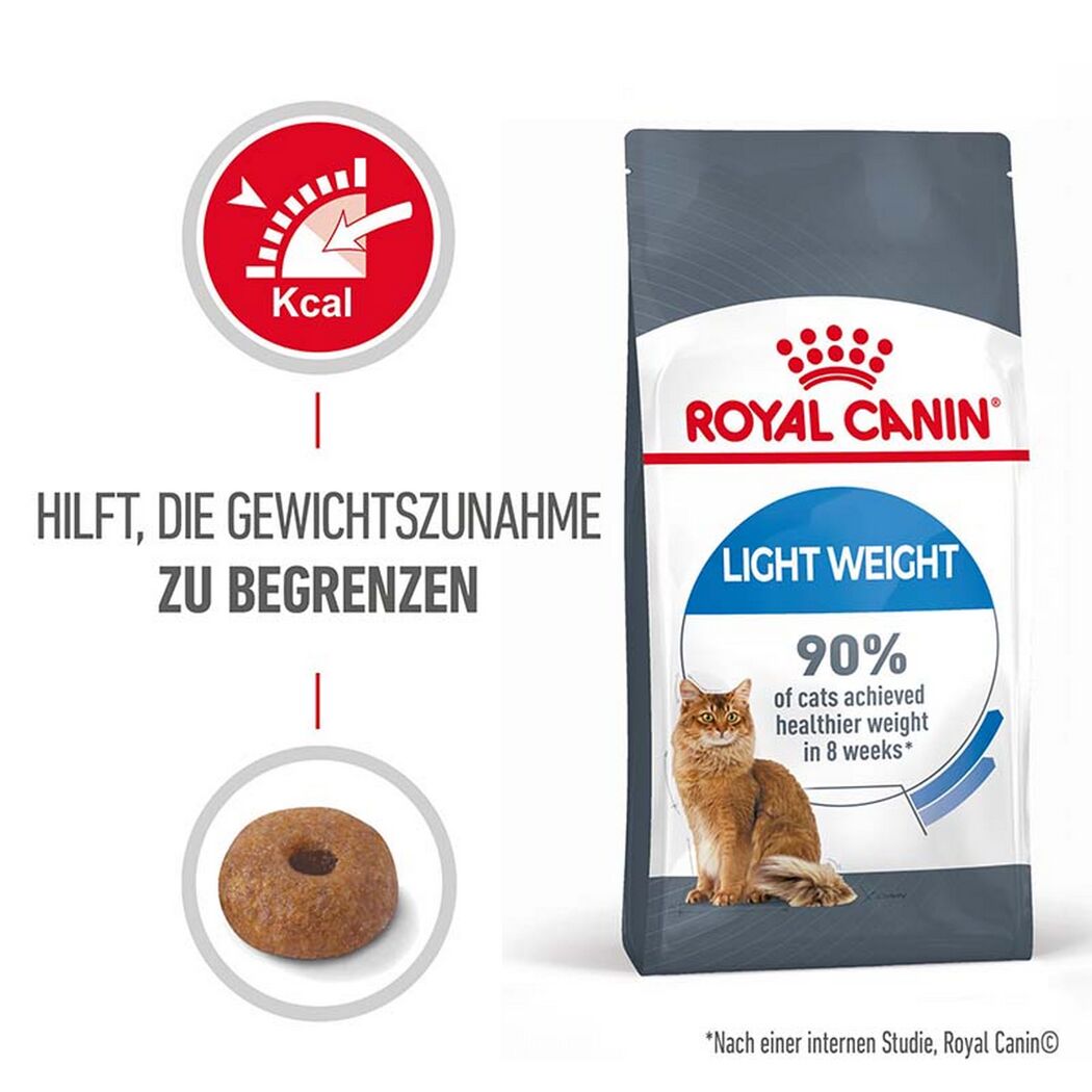 Katzentrockenfutter 'Light Weight Adult' 1.5 kg