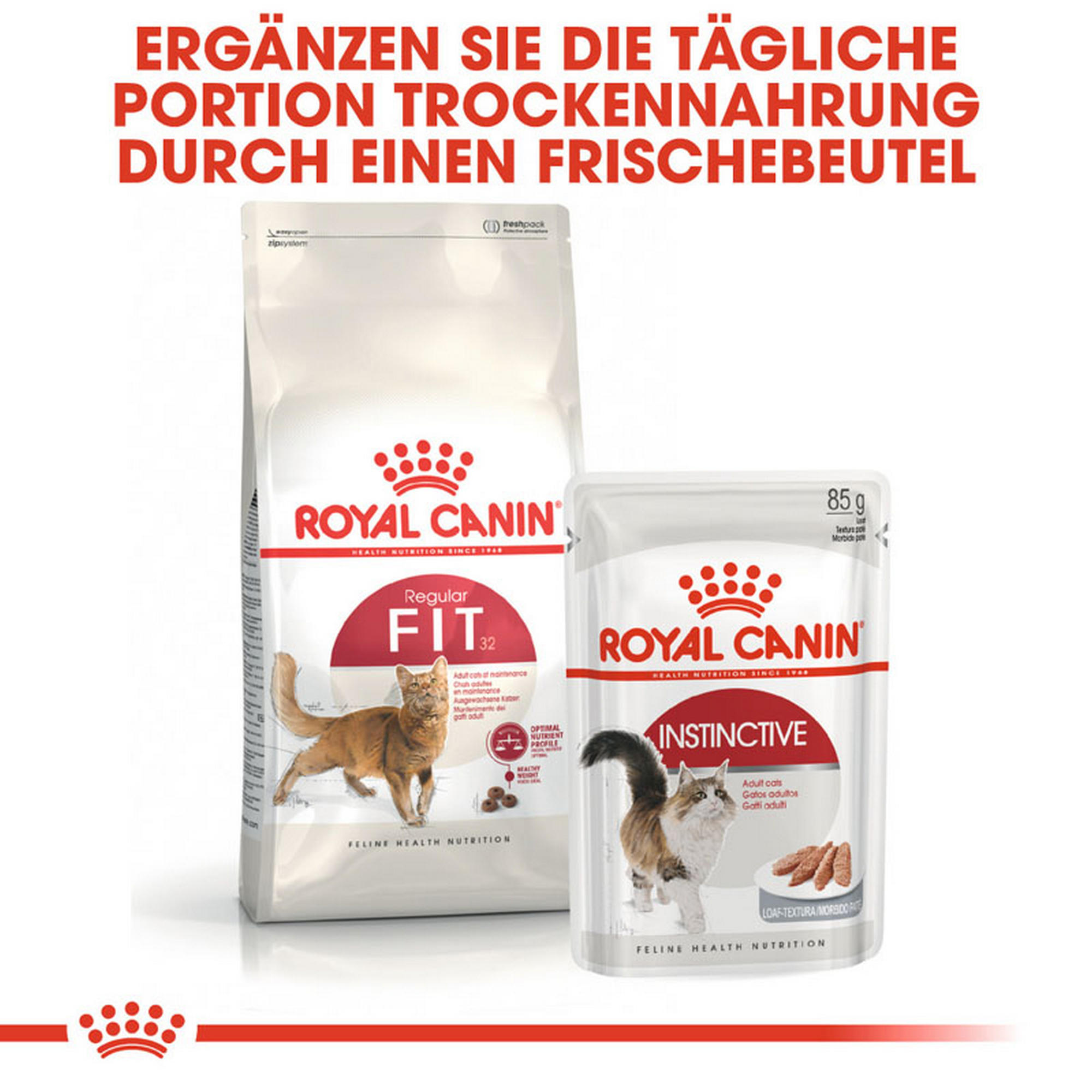 Katzentrockenfutter 'Fit Adult' 10 kg