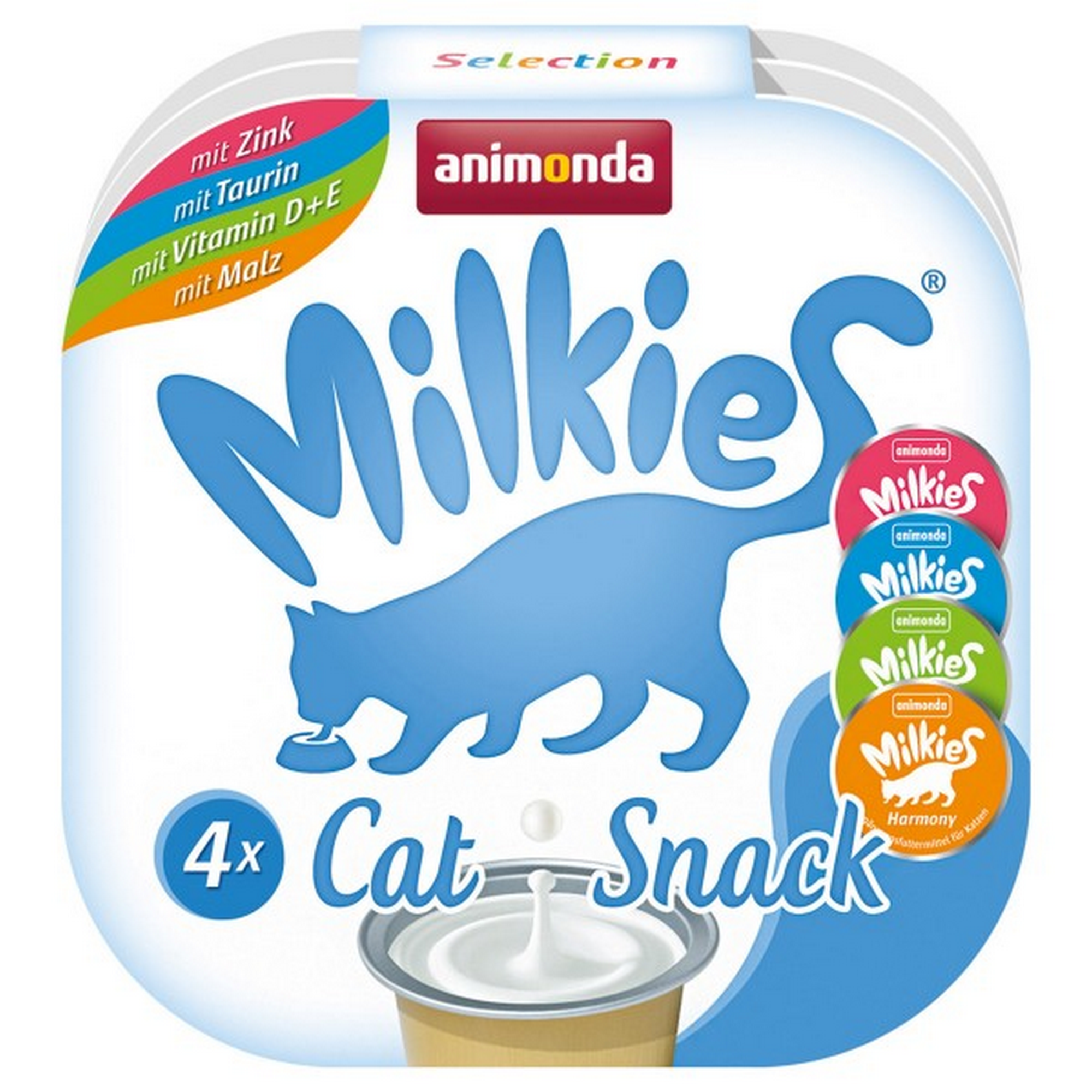 Katzensnack 'Milkies' Adult Selection 4 x 15 g + product picture