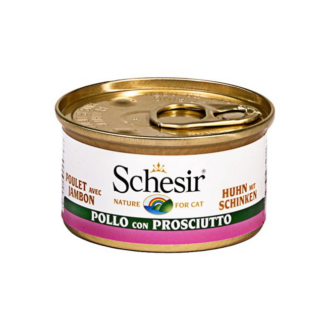 Bild von Katzennassfutter in Gelee Hühnerfilet mit Schinken 85 g