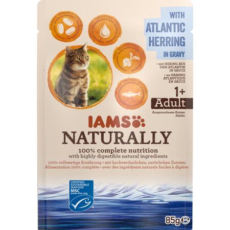 2. Bild von Katzennassfutter 'Naturally' Hering 85 g