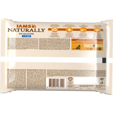 3. Bild von Katzennassfutter 'Naturally' See-Mix 4 x 85 g