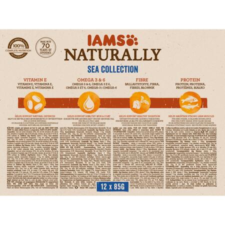 4. Bild von Katzennassfutter 'Naturally' See-Mix 12 x 85 g