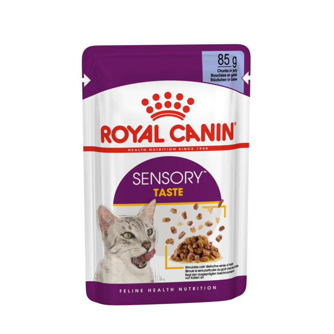 Bild von Katzennassfutter 'Sensory Taste' in Gelee 85 g