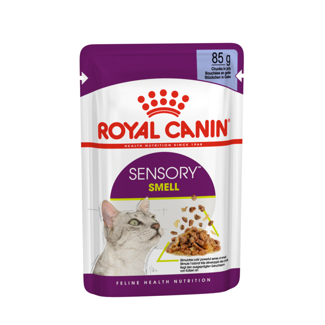 Bild von Katzennassfutter 'Sensory Smell' in Gelee 85 g