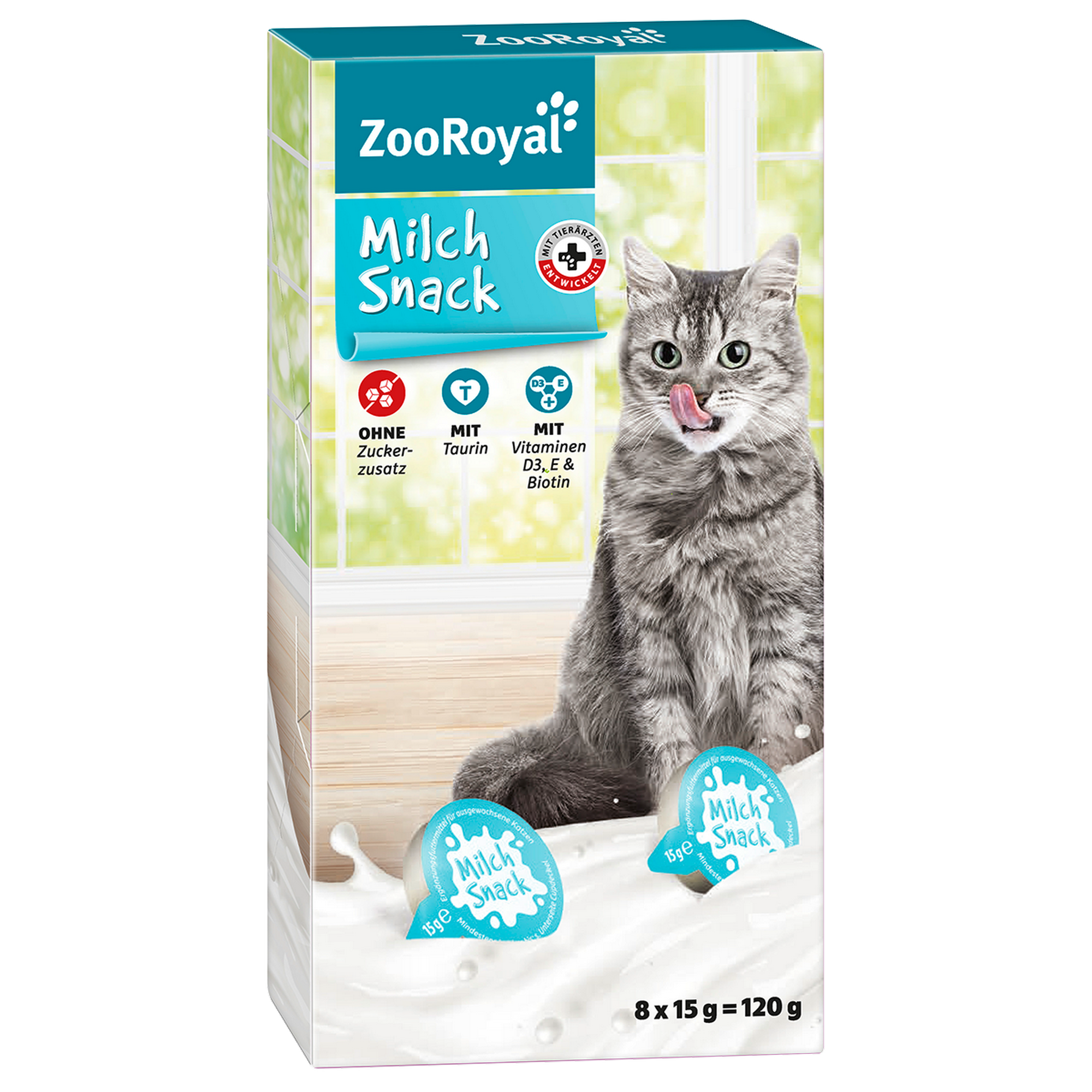 Katzensnack 'Milch Snack' 8 x 15 g
