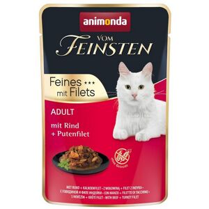 Katzenfutter 'vom Feinsten' Adult Rind & Pute 85 g