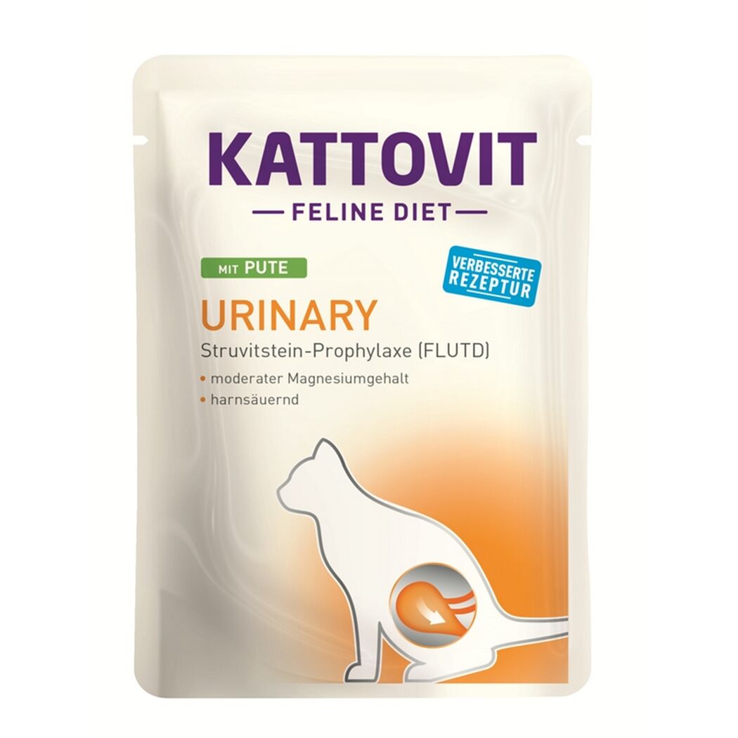 Katzennassfutter 'Feline Diet' Urinary mit Pute Adult 85 g