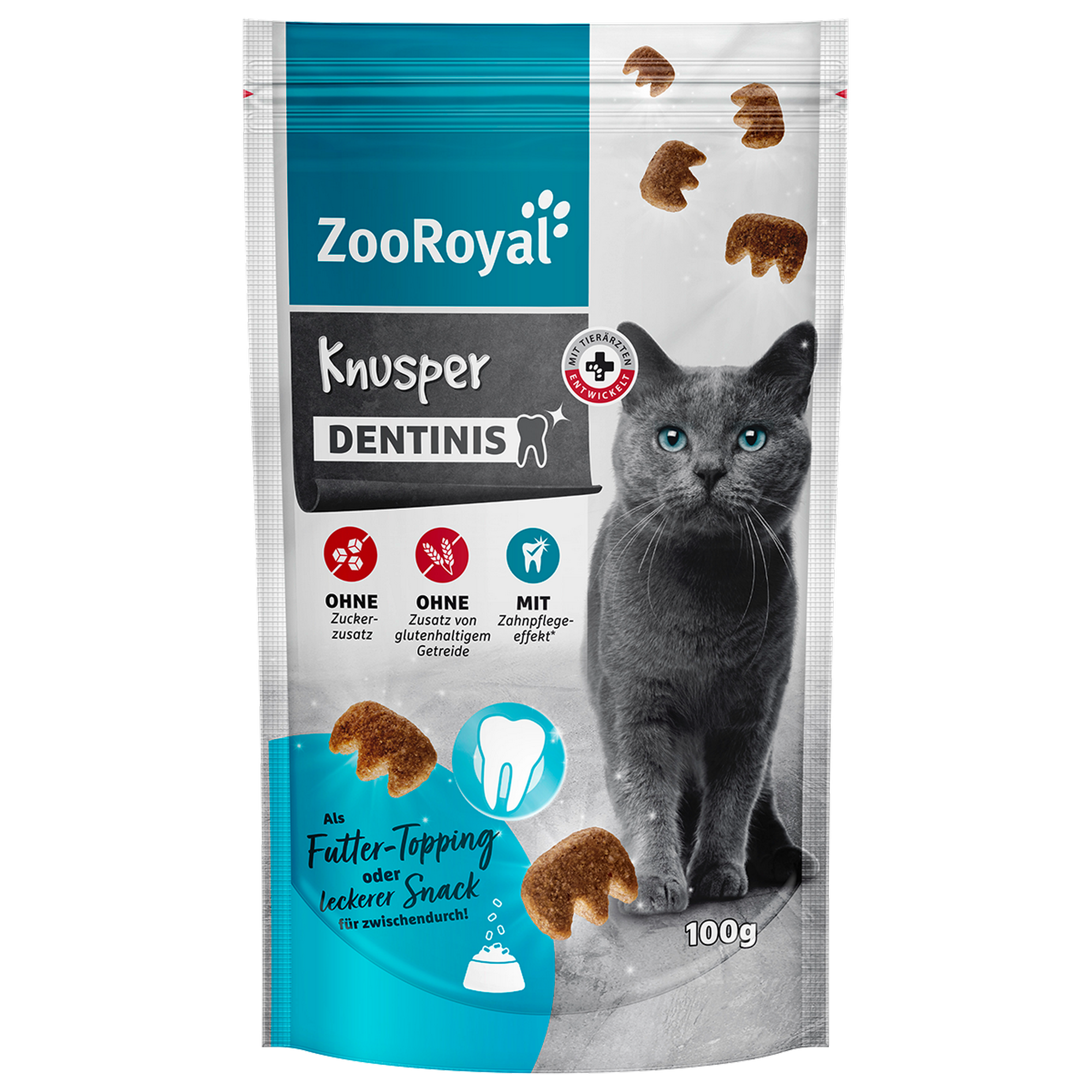 Katzensnack 'Knusper DENTINIS' 100 g