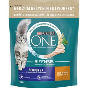 Katzenfutter 'Purina One Bifensis' Senior 7+ Huhn 750 g