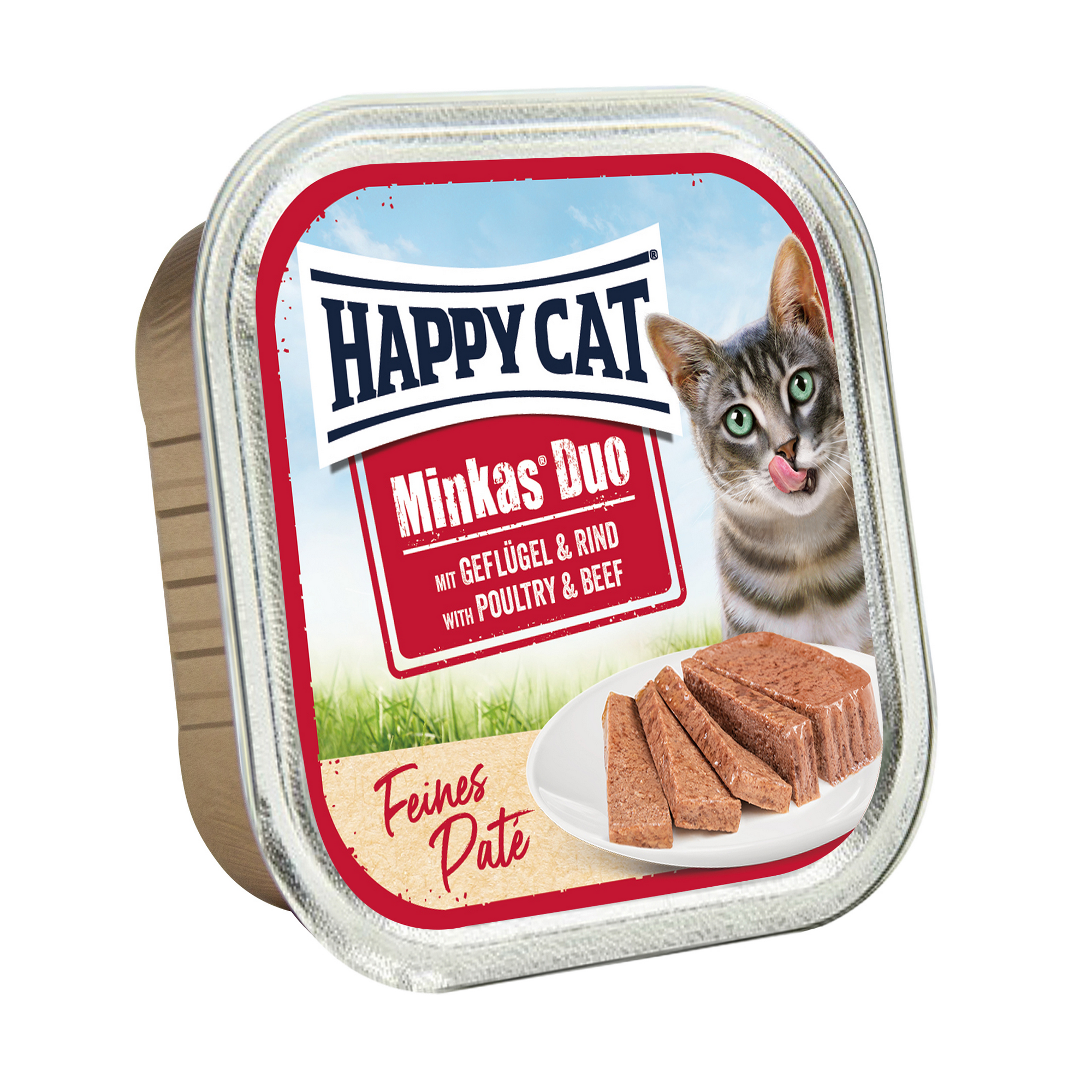 Katzenfutter 'Minkas' Geflügel und Rind 100 g + product picture