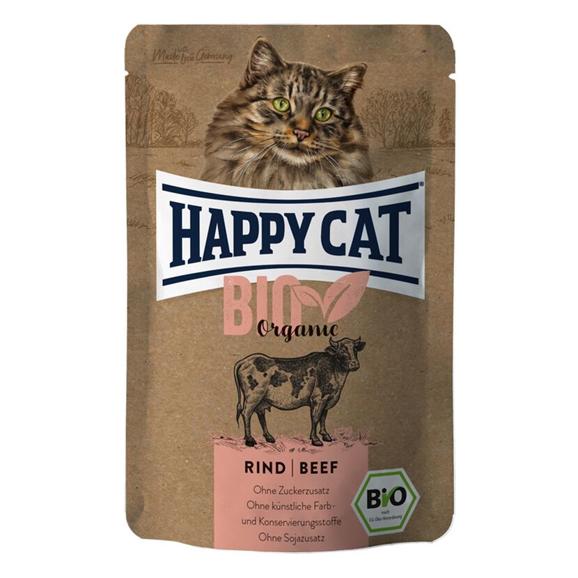 Katzenfutter 'Bio' Rind 85 g