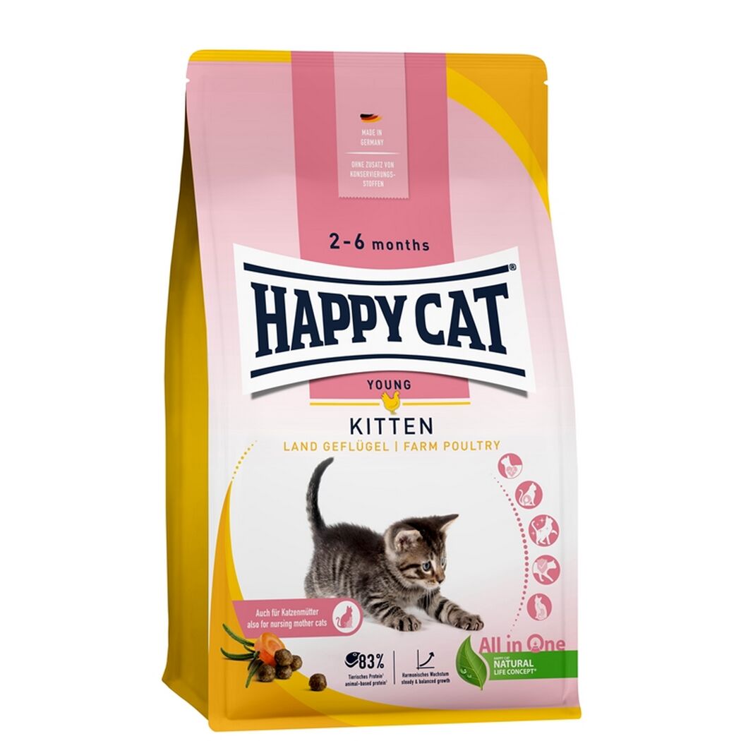 Trockenfutter Young Kitten Landgeflügel 300 g