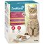 Katzennassfutter 'Multipack Genuss Pastete Fleisch' 8 x 85 g