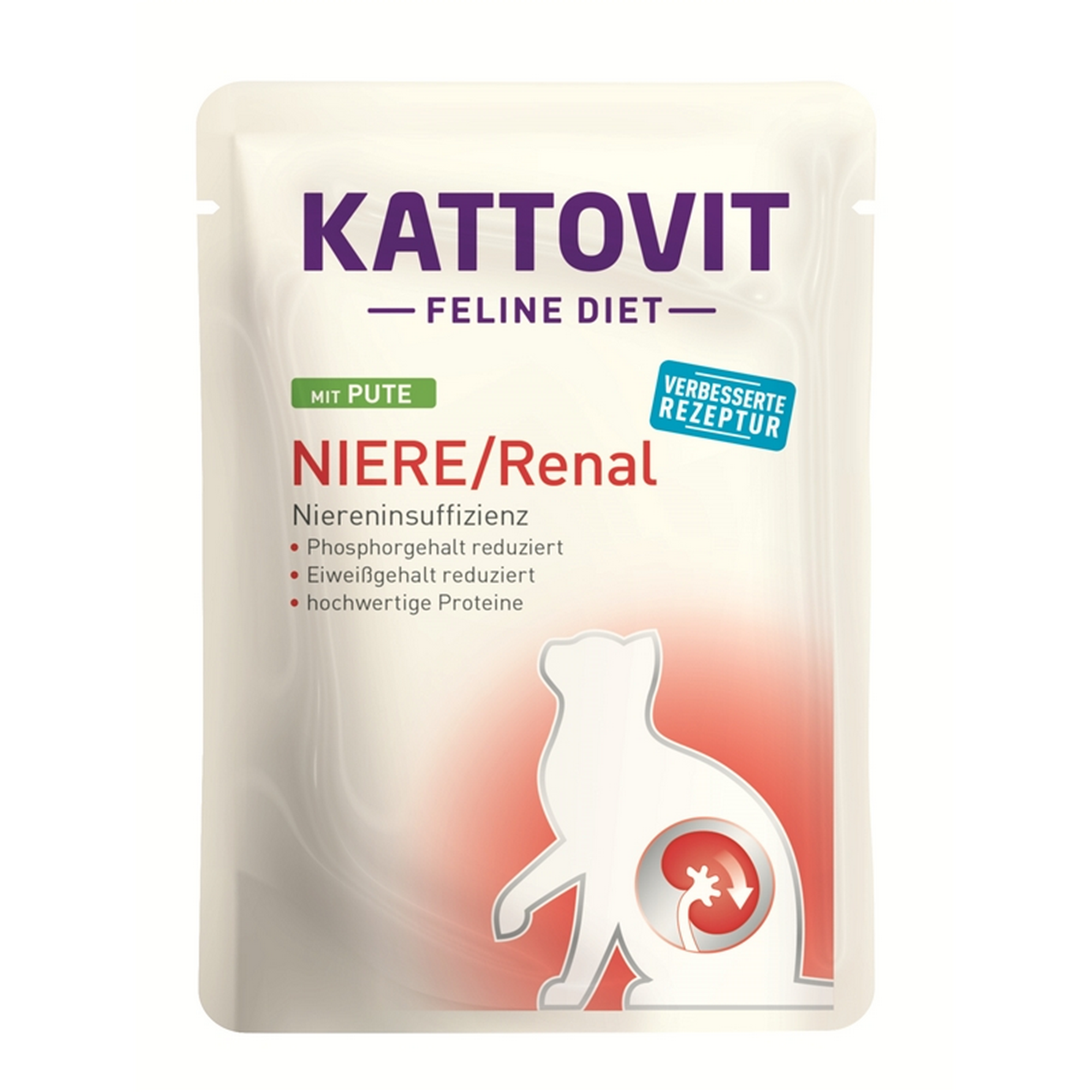 Katzenfutter 'Feline Diet' Niere/Renal Pute 85 g