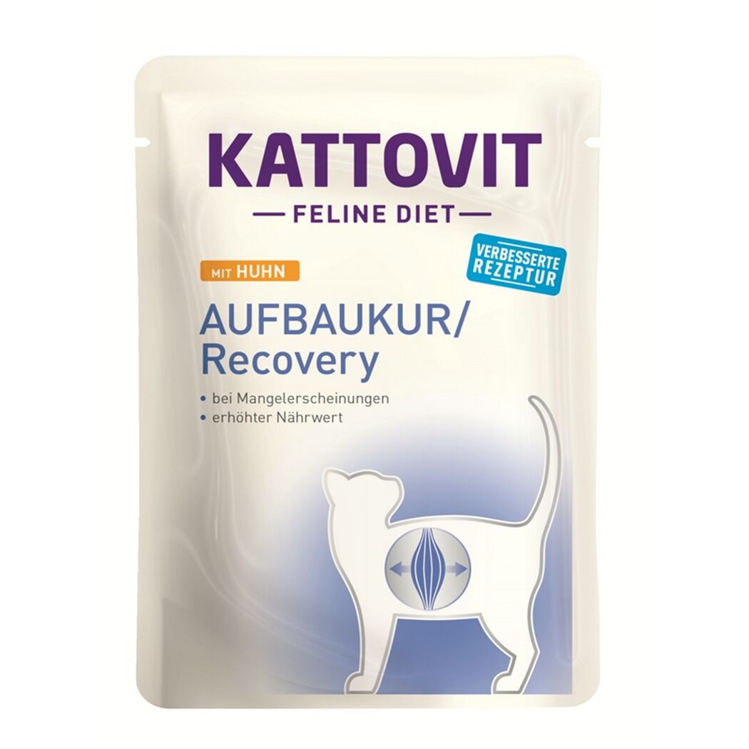Katzennassfutter 'Feline Diet' Aufbaukur mit Huhn Adult 85 g