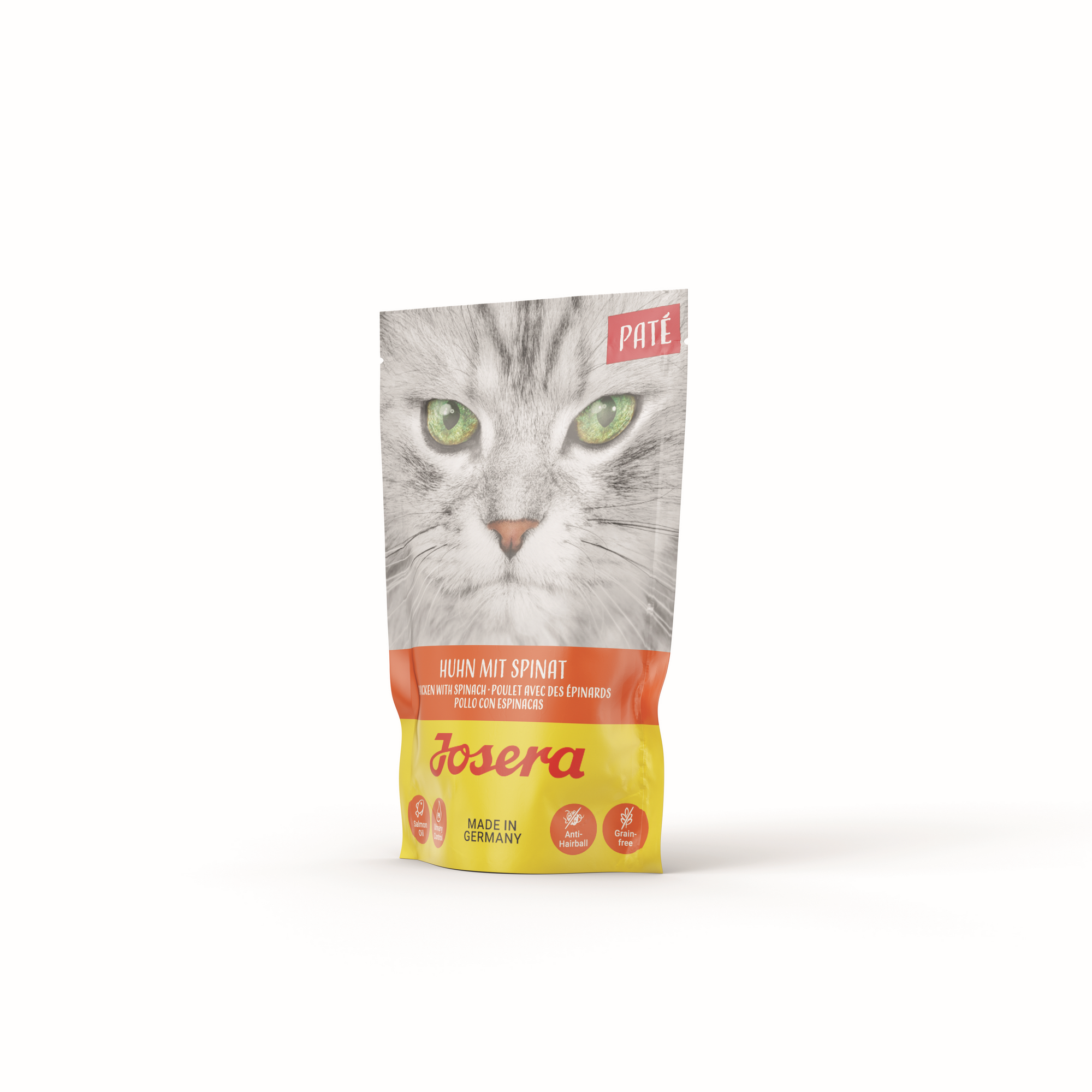 Katzenfutter Pate Huhn Spinat 85 g