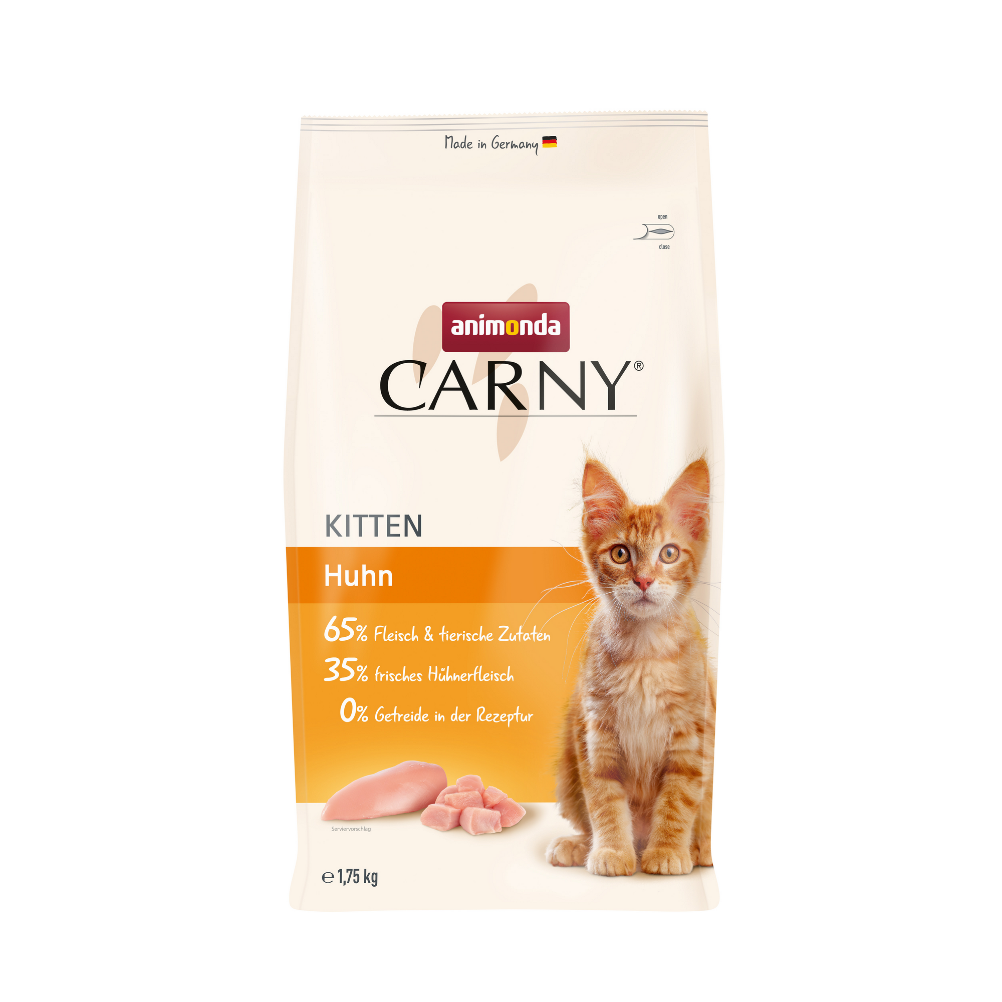 Katzenfutter 'Carny' Kitten Huhn 1,75 kg