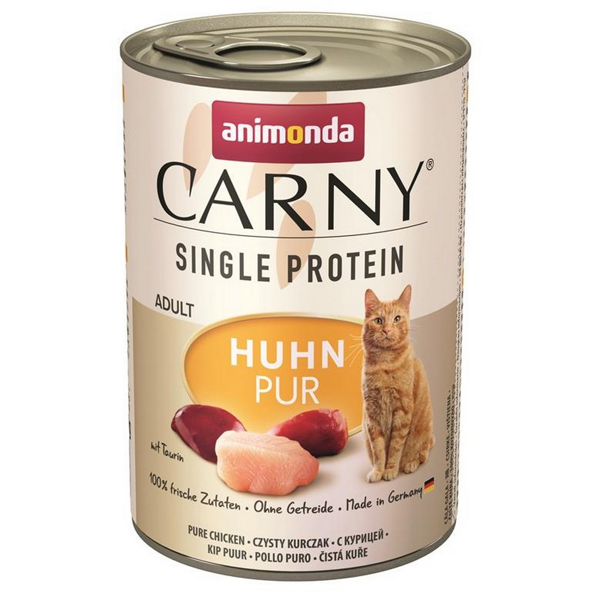 Katzenfutter 'Carny' Single Protein Huhn 400 g