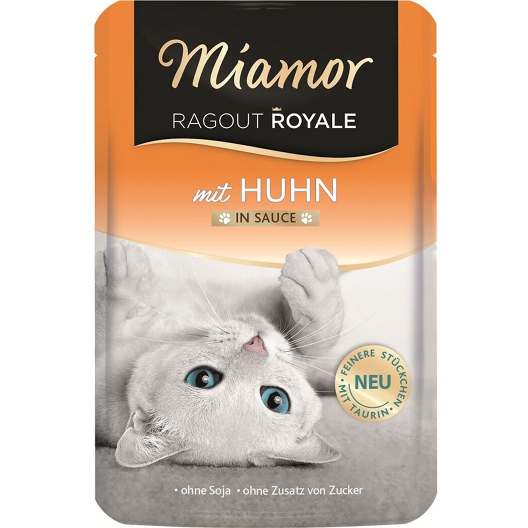 Katzensnack 'Ragout Royal' Huhn in Sauce Adult 100 g