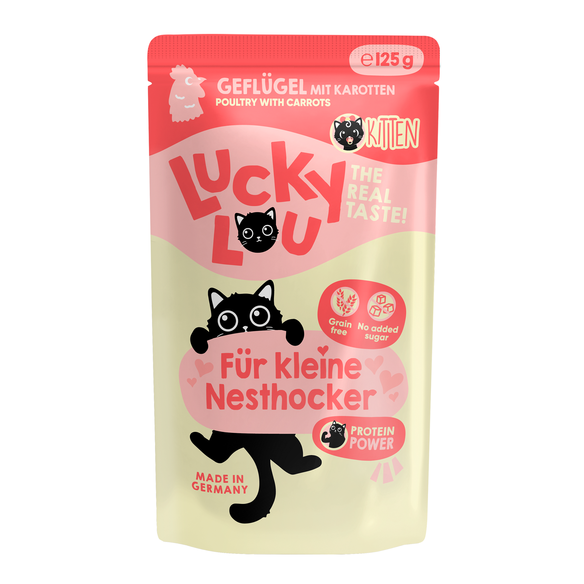 Katzenfutter Kitten Geflügel 125 g