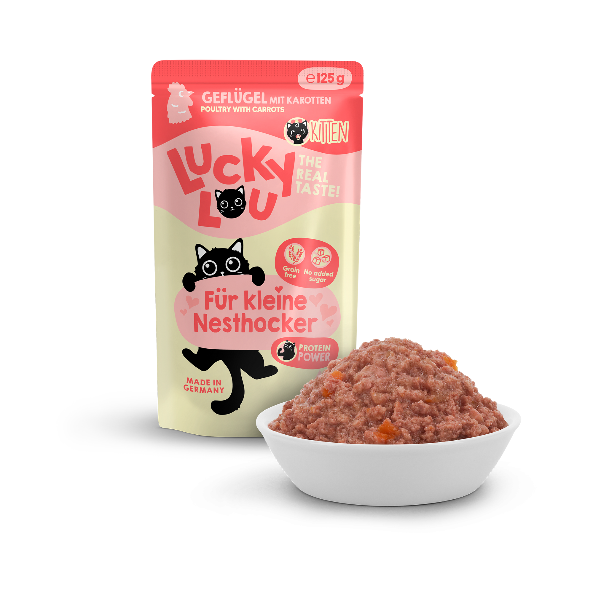 Katzenfutter Kitten Geflügel 125 g