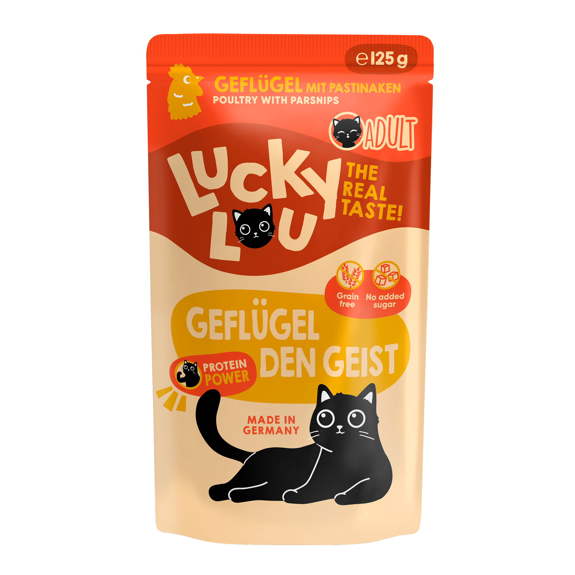 Katzenfutter Adult Geflügel 125 g