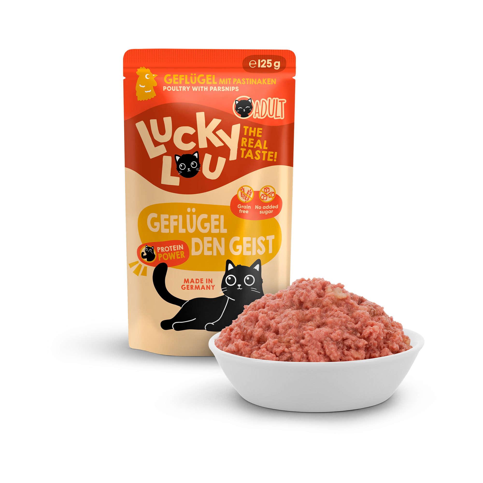 Katzenfutter Adult Geflügel 125 g