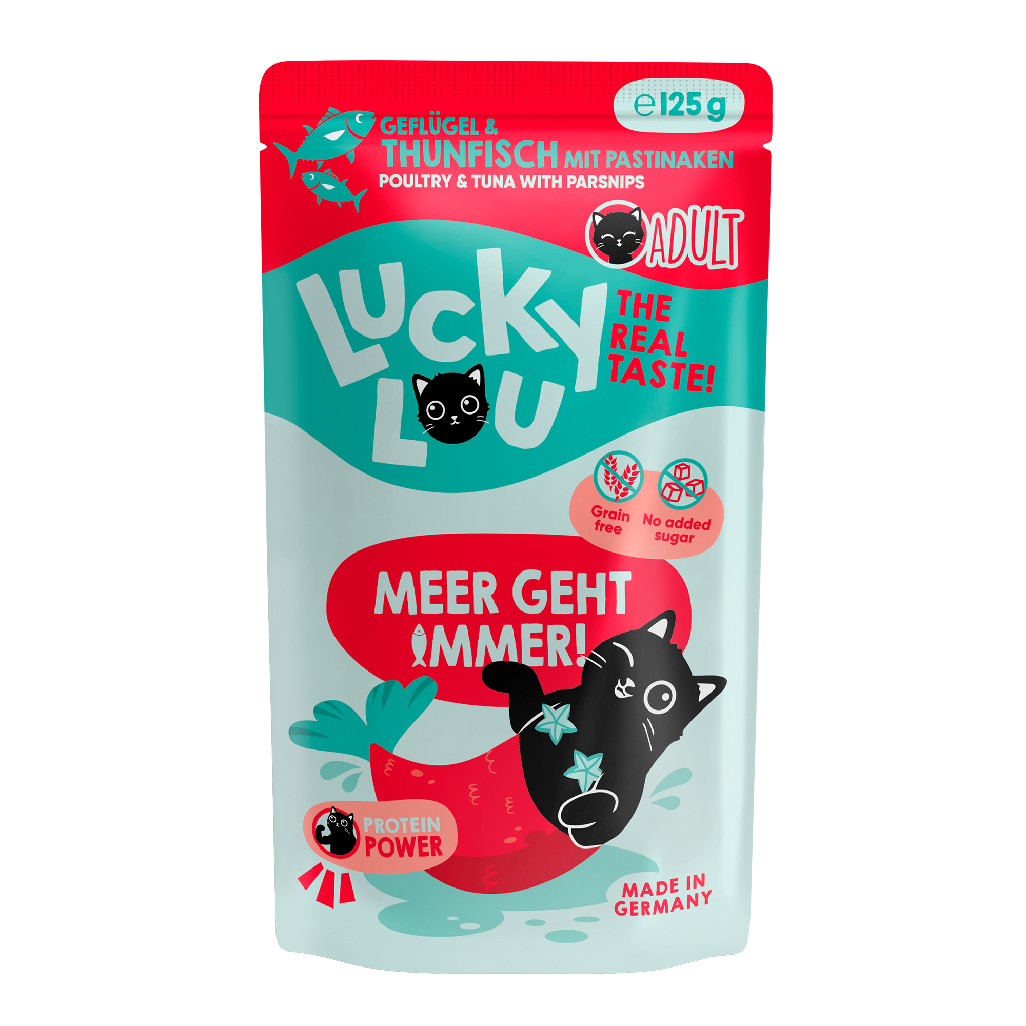 Katzenfutter Adult Geflügel & Thunfisch 125 g