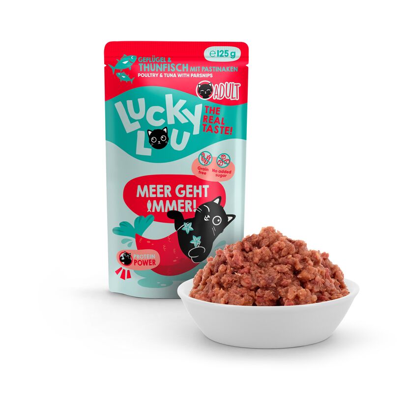 Katzenfutter Adult Geflügel & Thunfisch 125 g