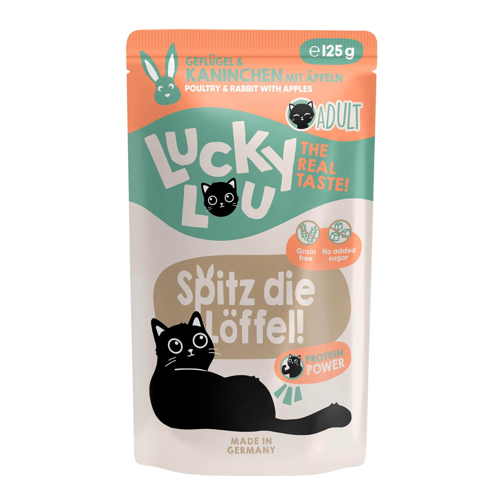 Katzenfutter Adult Geflügel & Kaninchen 125 g