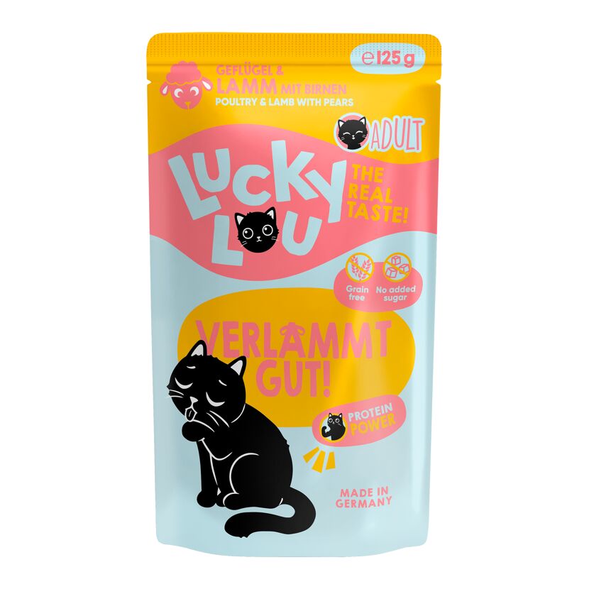 Katzenfutter Adult Geflügel & Lamm 125 g
