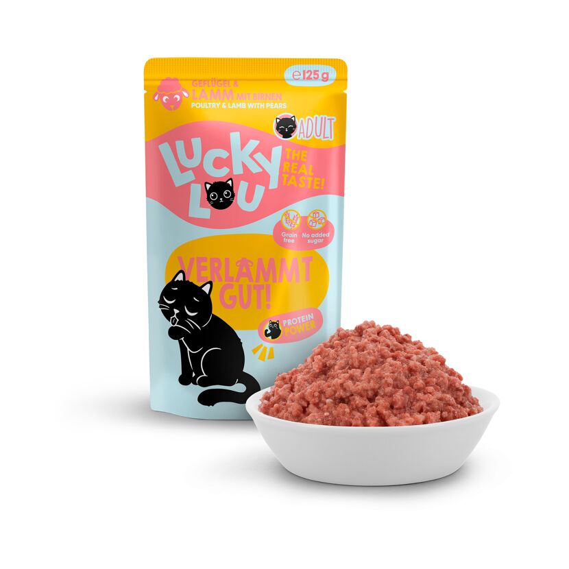 Katzenfutter Adult Geflügel & Lamm 125 g