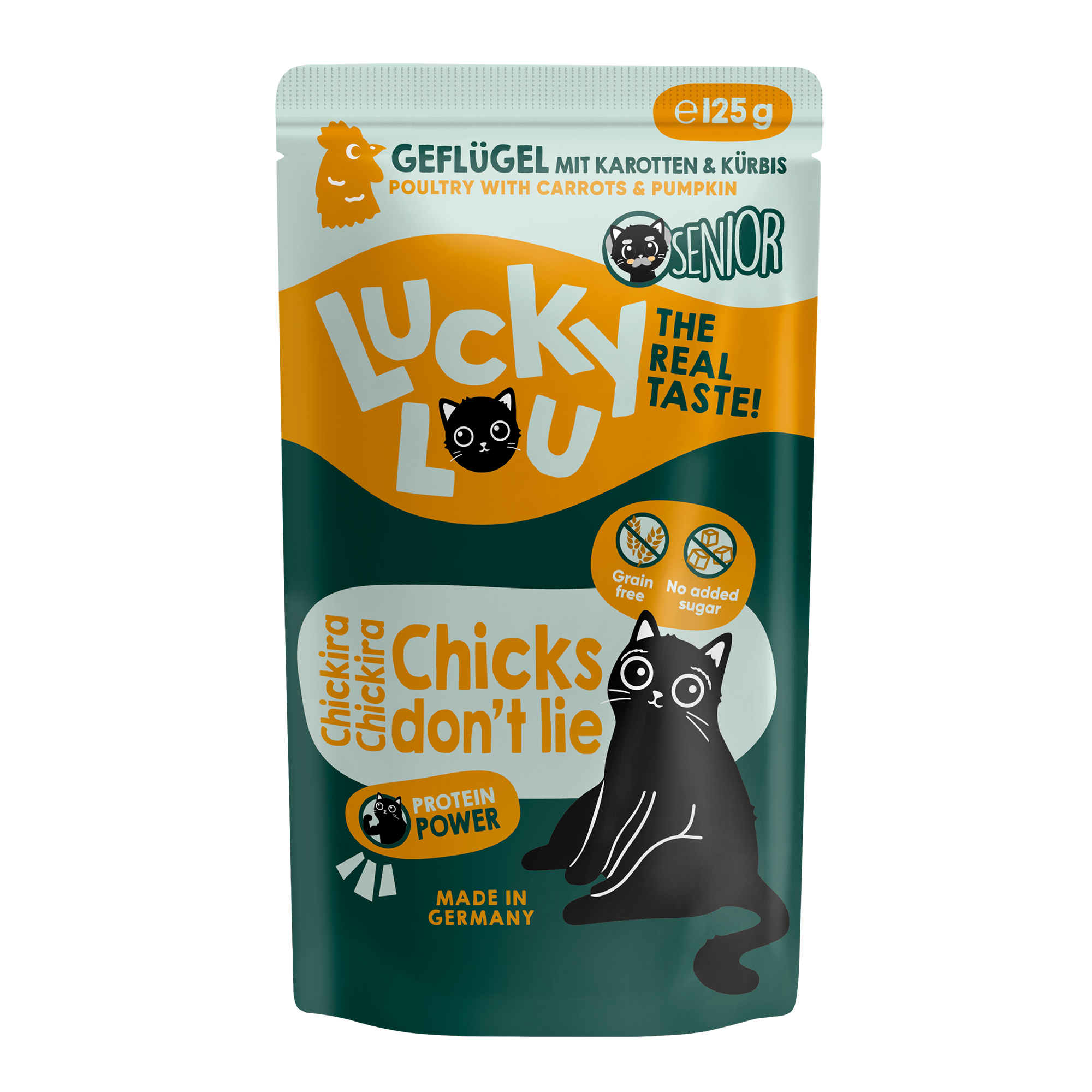 Katzenfutter Senior Geflügel 125 g