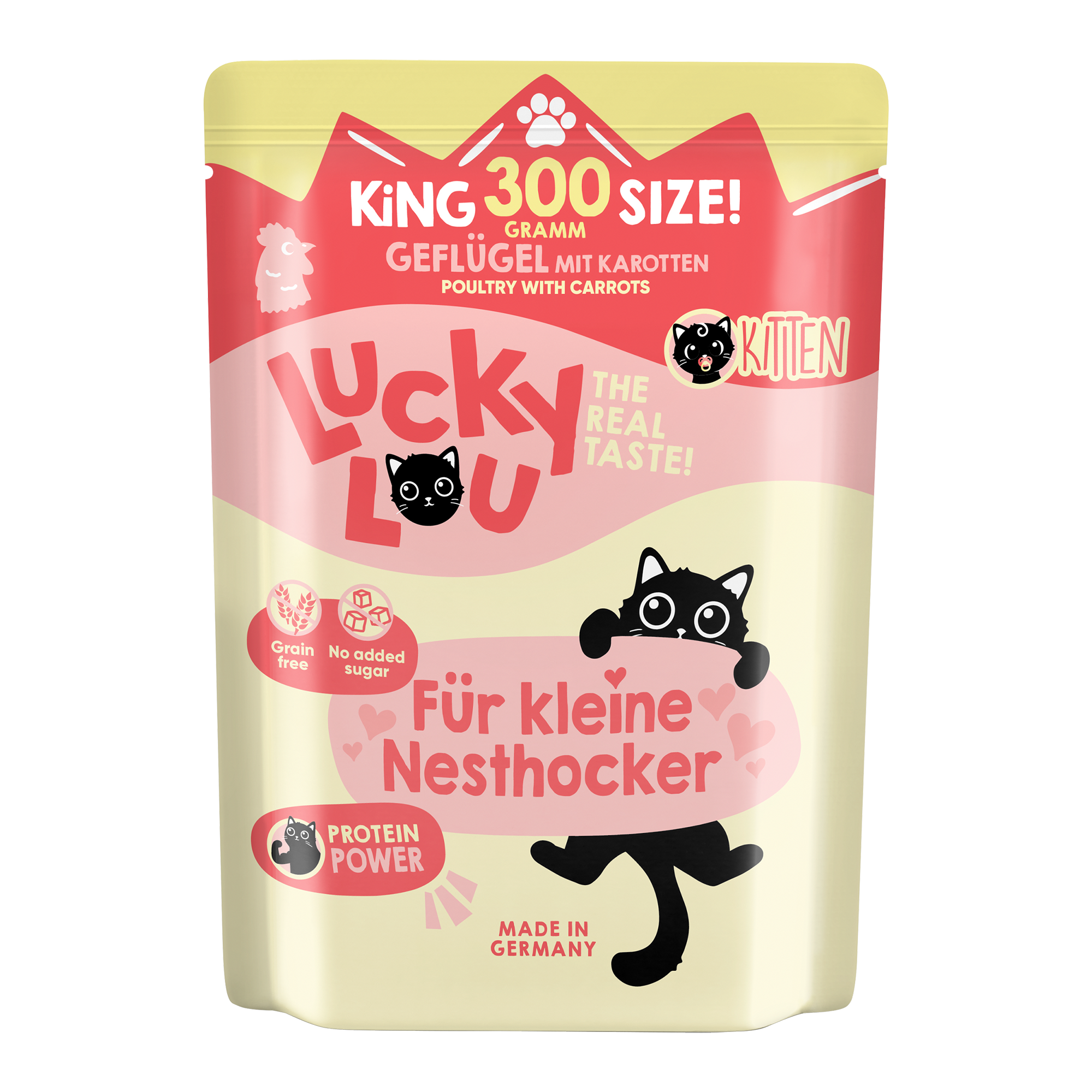 Katzenfutter Kitten Geflügel 300 g