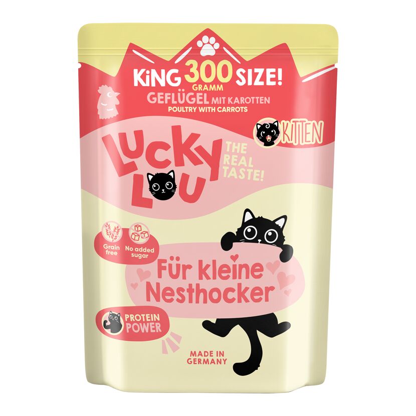 Katzenfutter Kitten Geflügel 300 g