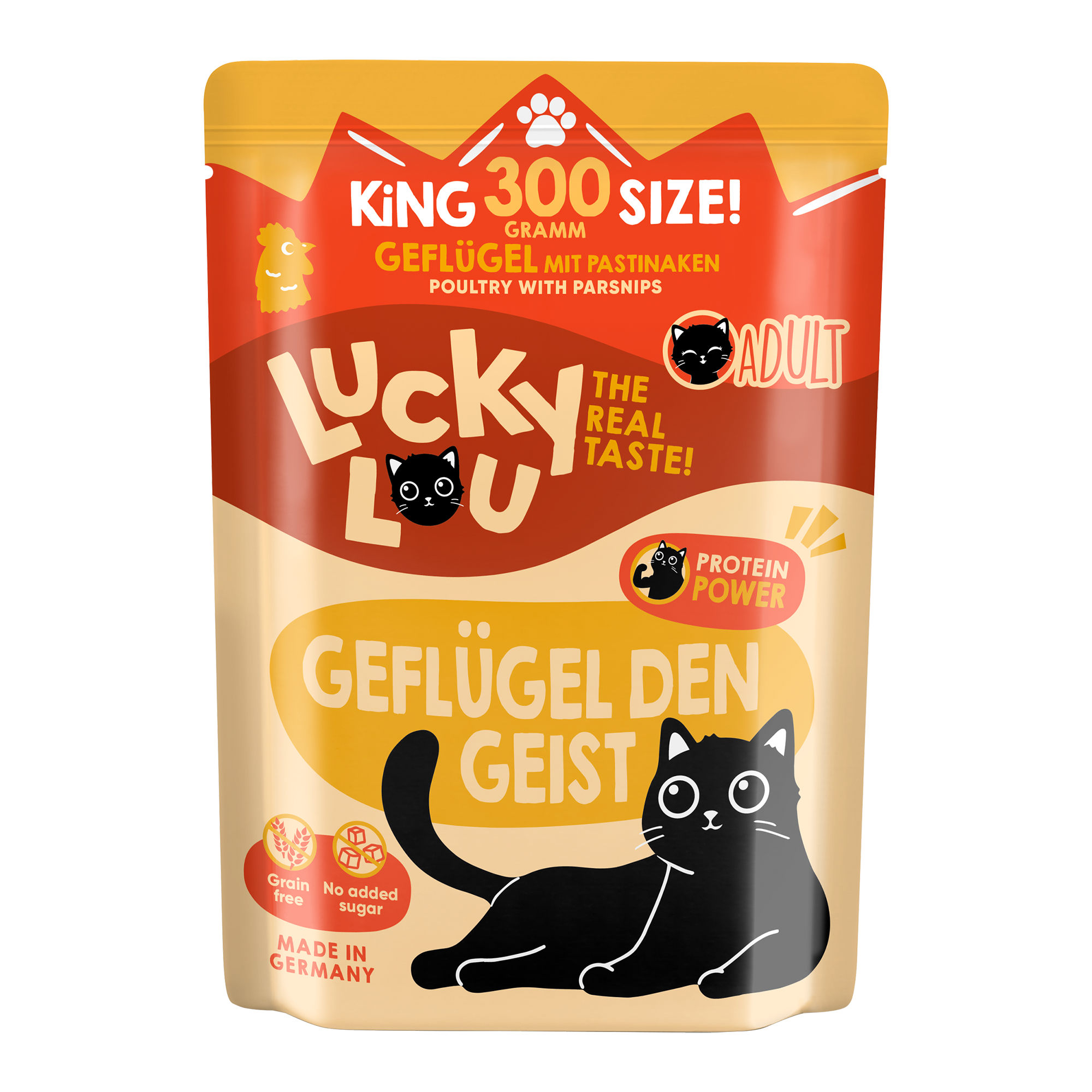 Katzenfutter Adult Geflügel 300 g